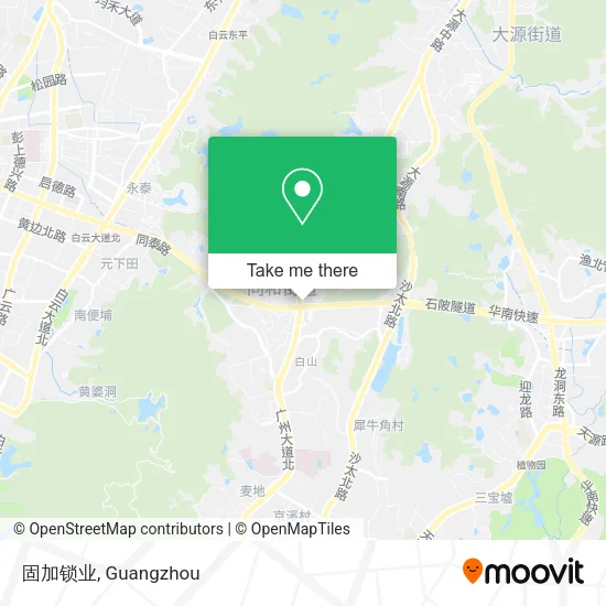 固加锁业 map