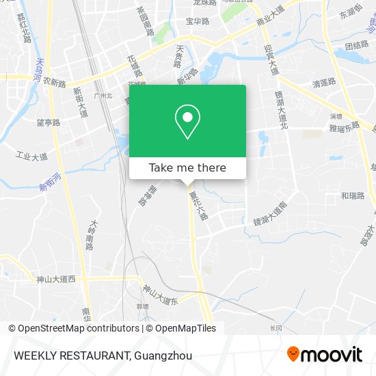 WEEKLY RESTAURANT map