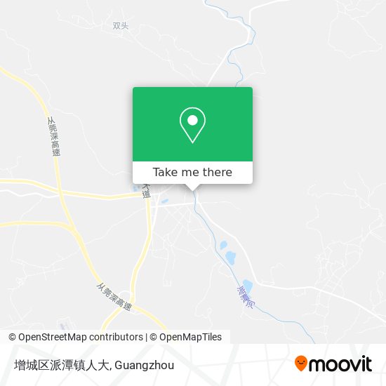 增城区派潭镇人大 map