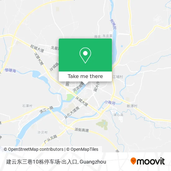 建云东三巷10栋停车场-出入口 map
