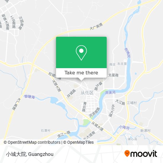 小城大院 map