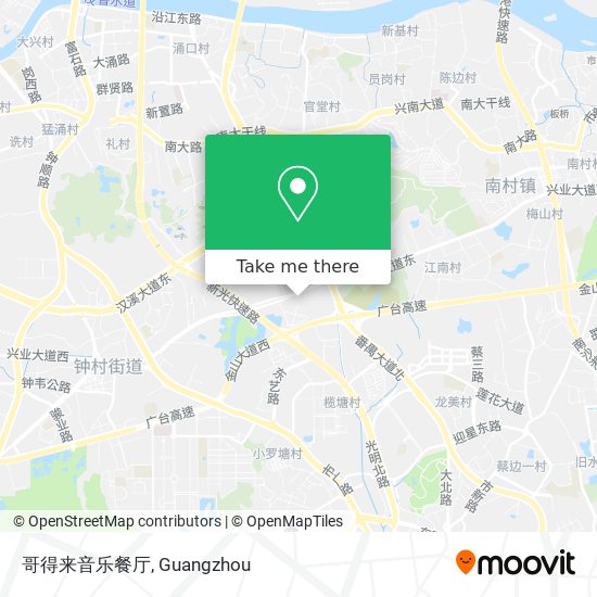哥得来音乐餐厅 map