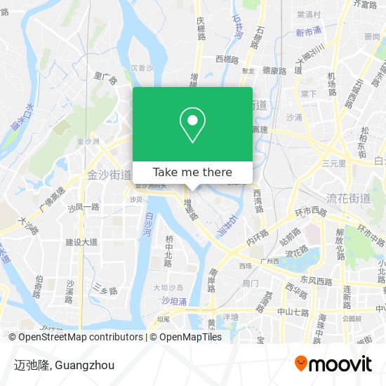 迈弛隆 map