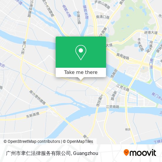 广州市聿仁法律服务有限公司 map