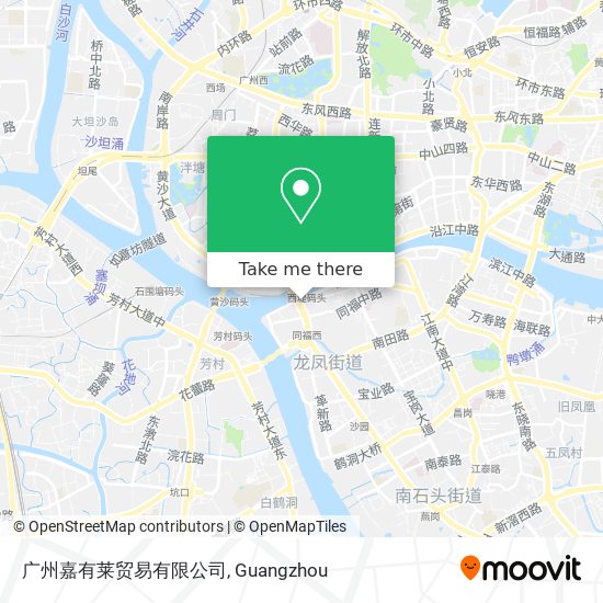 广州嘉有莱贸易有限公司 map