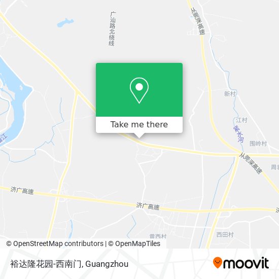 裕达隆花园-西南门 map