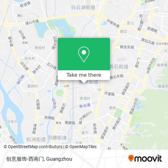 创意服饰-西南门 map