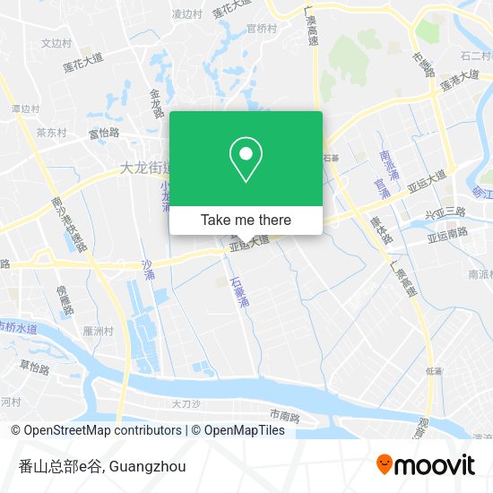 番山总部e谷 map