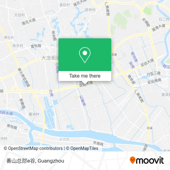 番山总部e谷 map