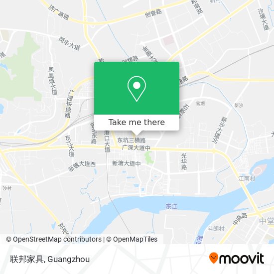 联邦家具 map