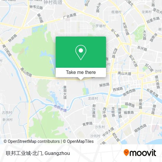 联邦工业城-北门 map