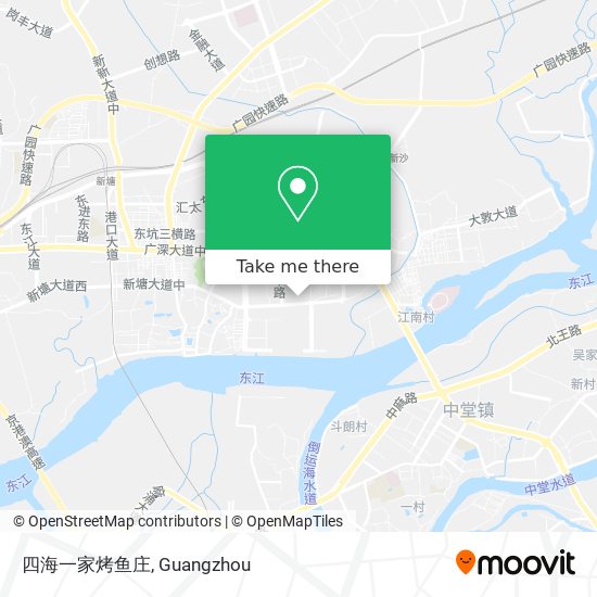 四海一家烤鱼庄 map