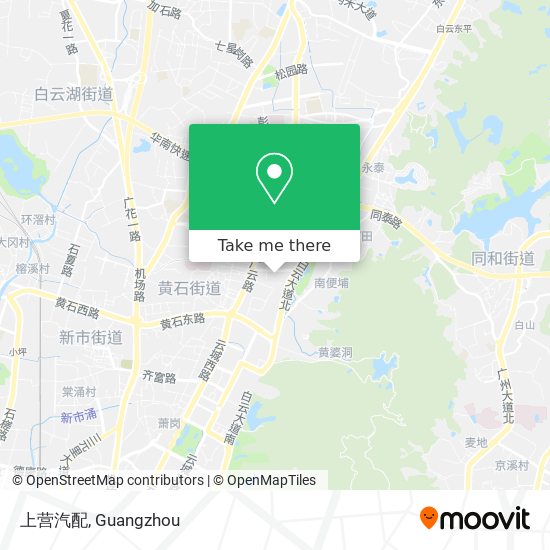 上营汽配 map