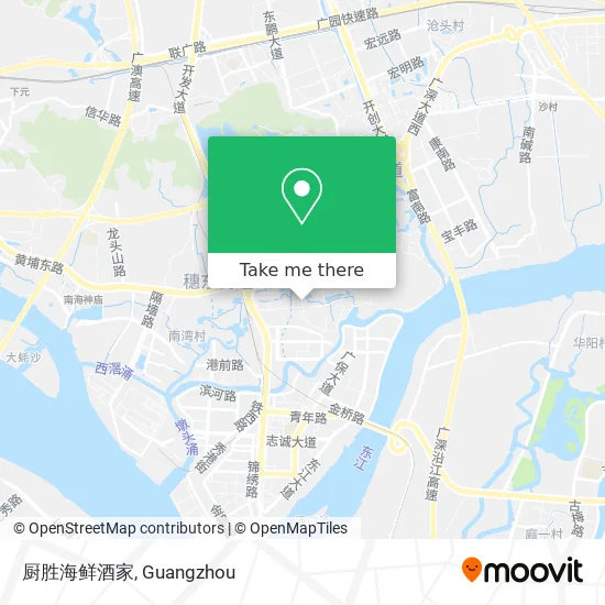 厨胜海鲜酒家 map