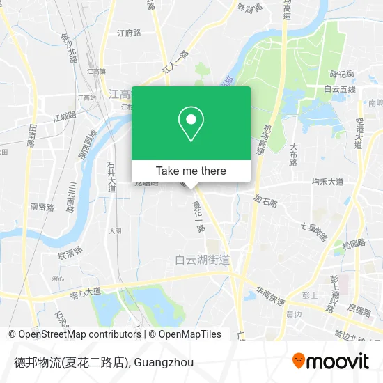 德邦物流(夏花二路店) map