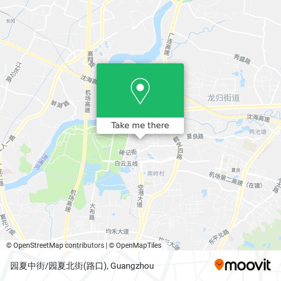 园夏中街/园夏北街(路口) map