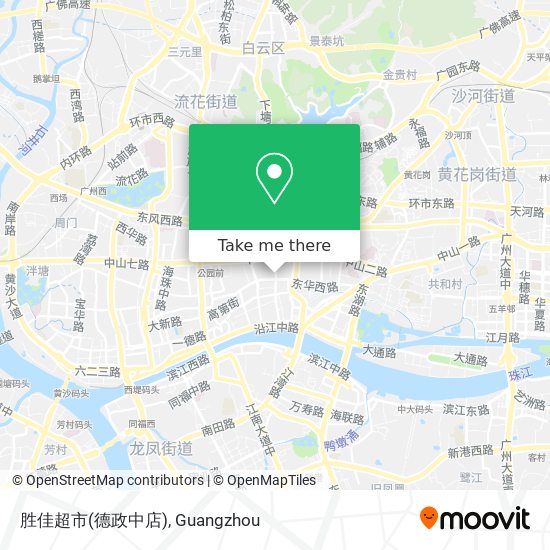 胜佳超市(德政中店) map