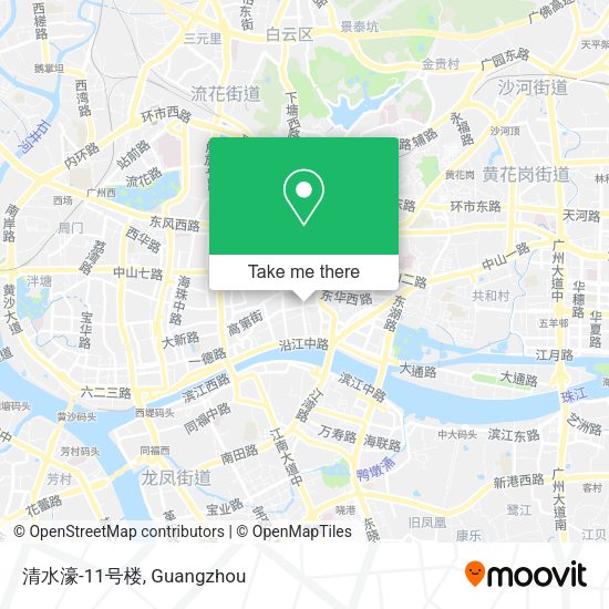 清水濠-11号楼 map
