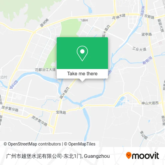 广州市越堡水泥有限公司-东北1门 map