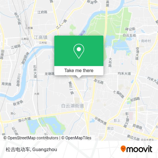 松吉电动车 map