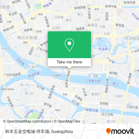 和丰五金交电城-停车场 map