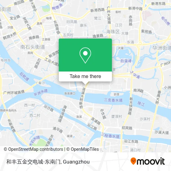 和丰五金交电城-东南门 map