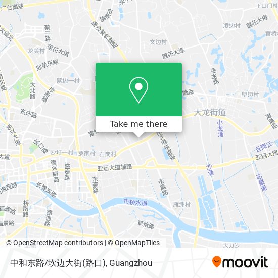 中和东路/坎边大街(路口) map