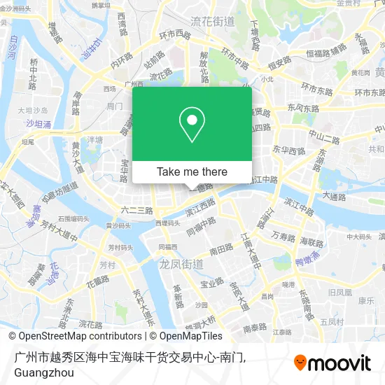 广州市越秀区海中宝海味干货交易中心-南门 map