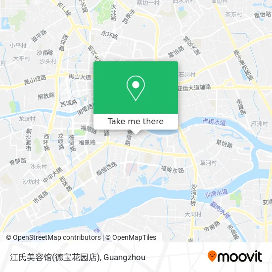 江氏美容馆(德宝花园店) map