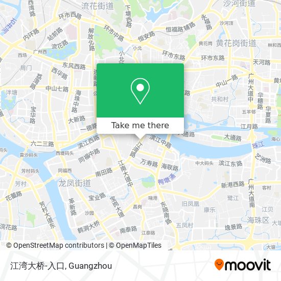 江湾大桥-入口 map