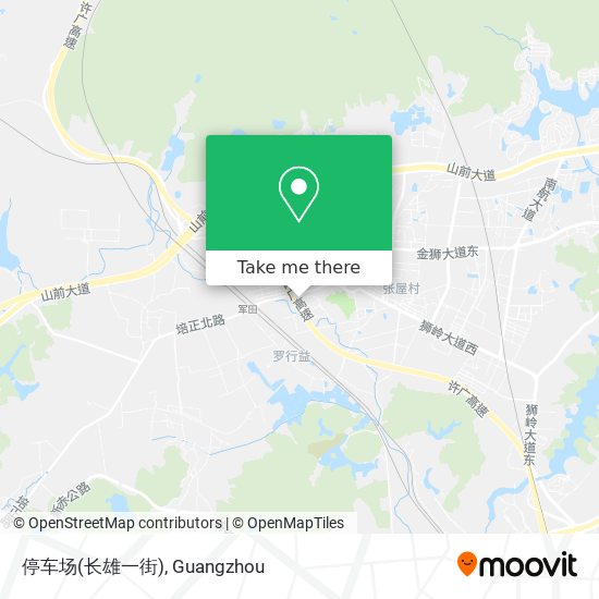 停车场(长雄一街) map
