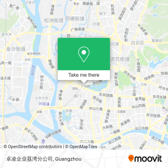 卓凌企业荔湾分公司 map