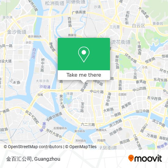 金百汇公司 map