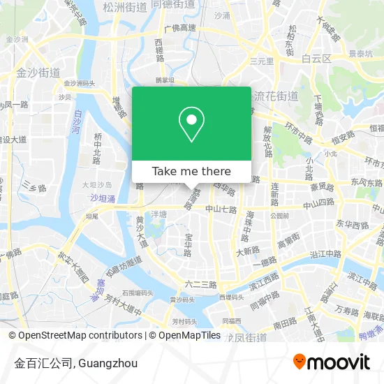 金百汇公司 map