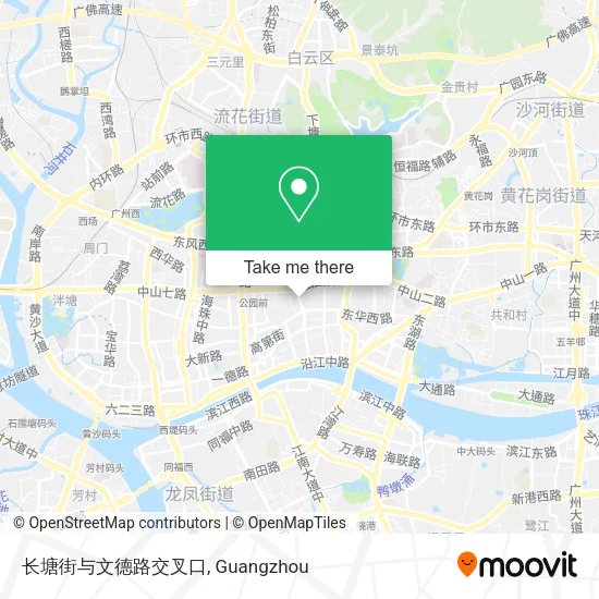 长塘街与文德路交叉口 map