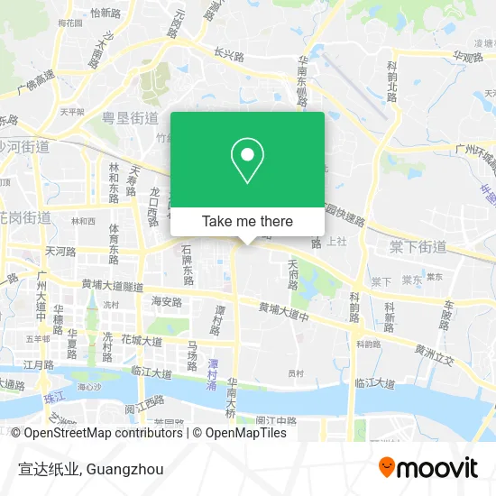 宣达纸业 map