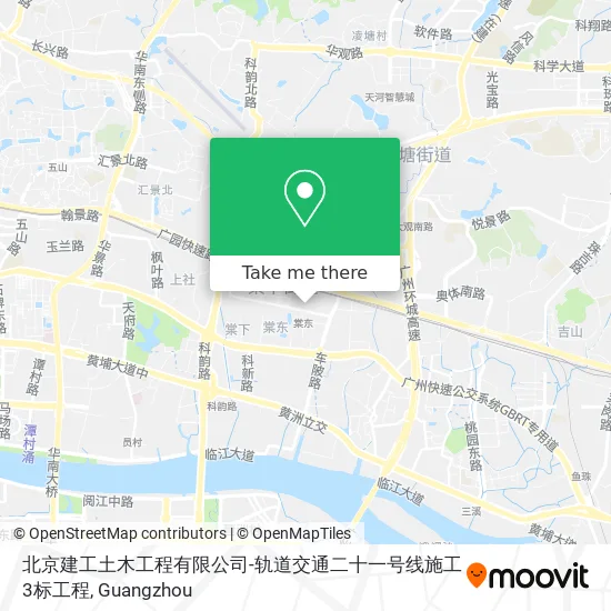 北京建工土木工程有限公司-轨道交通二十一号线施工3标工程 map