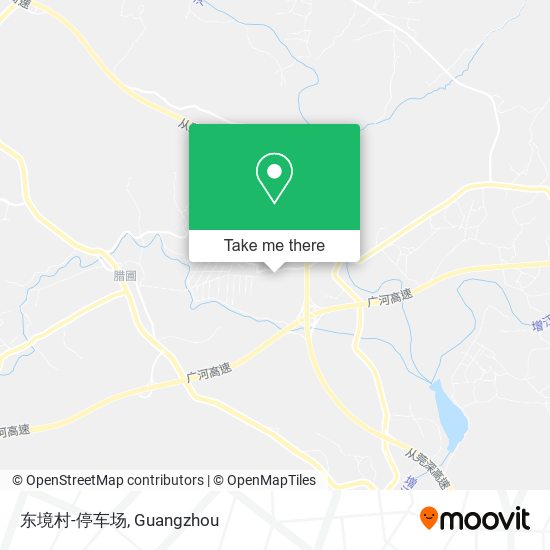 东境村-停车场 map