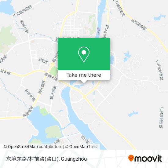 东境东路/村前路(路口) map