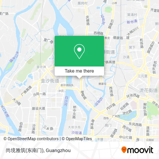 尚境雅筑(东南门) map