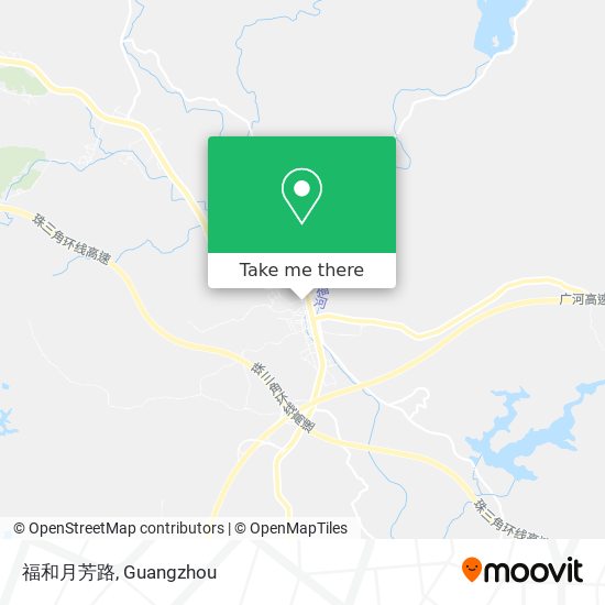 福和月芳路 map