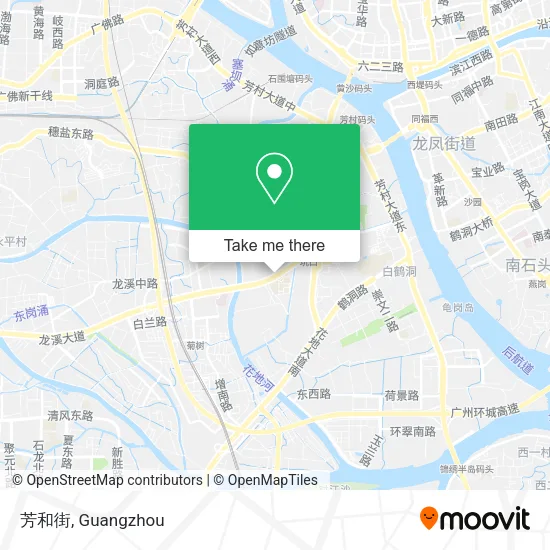 芳和街 map