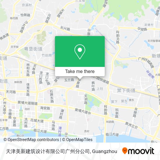天津美新建筑设计有限公司广州分公司 map