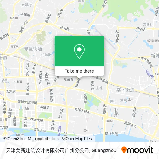 天津美新建筑设计有限公司广州分公司 map