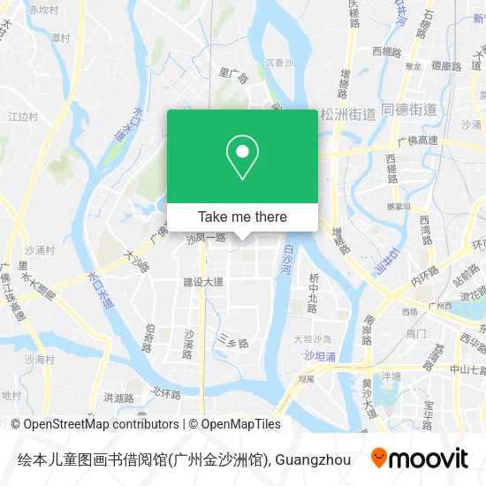 绘本儿童图画书借阅馆(广州金沙洲馆) map
