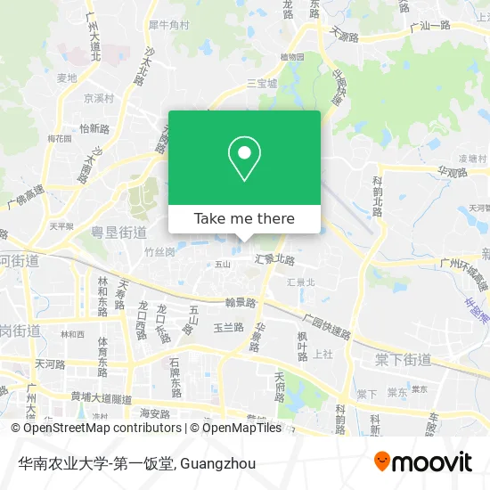 华南农业大学-第一饭堂 map