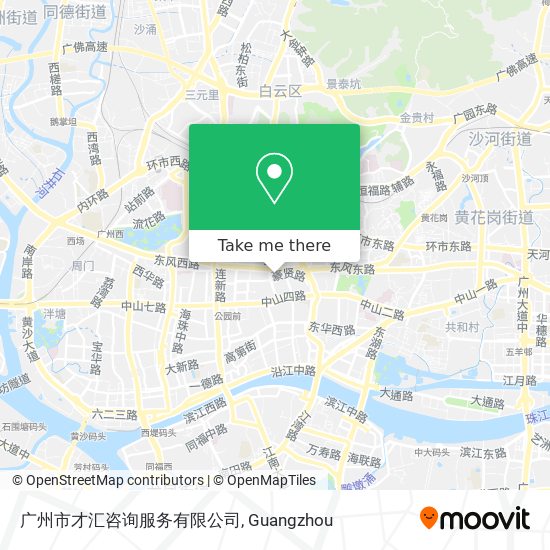 广州市才汇咨询服务有限公司 map