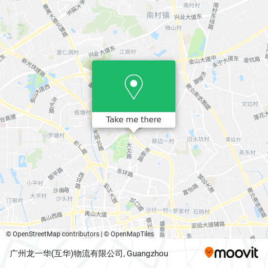 广州龙一华(互华)物流有限公司 map