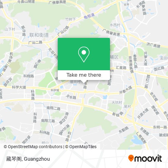 藏琴阁 map