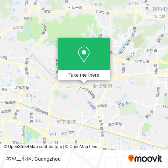 琴皇工业区 map